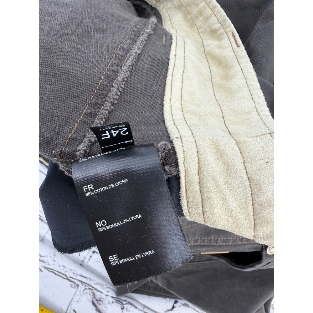 KUHL The Law‎ Mens 42x36 Brown Heavyweight Canvas Work Pants 5117 Vintage Patina - Picture 7 of 9
